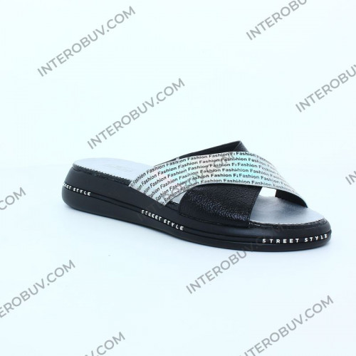 Шлепанцы Женские кожаные MADAM 5099 24