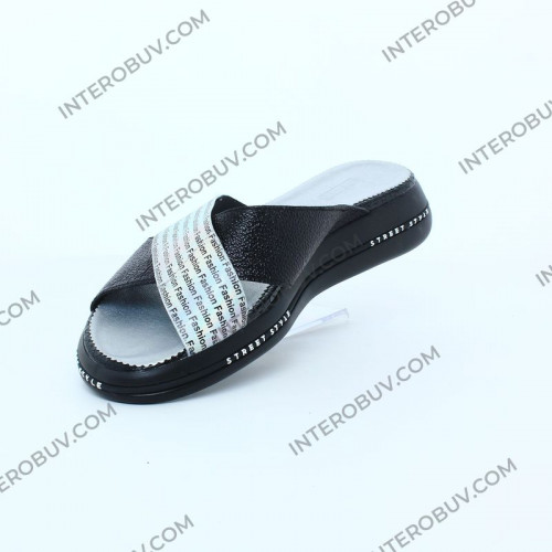 Шлепанцы Женские кожаные MADAM 5099 24