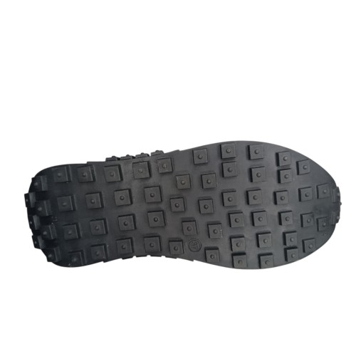 Чоботи жіночі замшеві DITAS 317 Z  чорний хутро