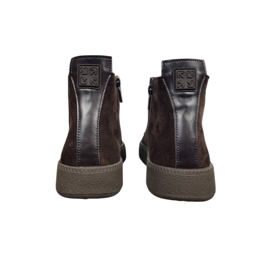 Черевики жіночі замшеві BLESSO 24 17 25 шоколад байка