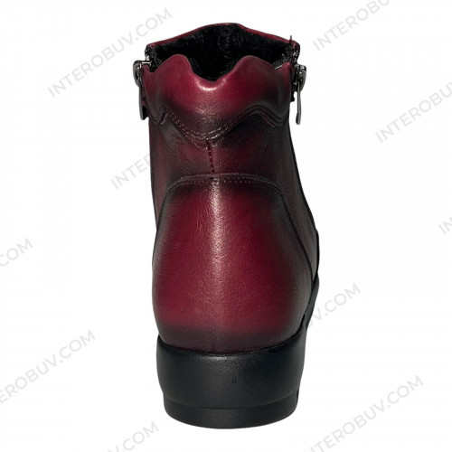 Ботинки Женские кожаные CANBERK BKY 019 бордо