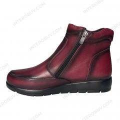 Ботинки Женские кожаные CANBERK BKY 019 бордо