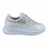 Кроссовки Женские в стразах ROVIGO 3029 beyaz