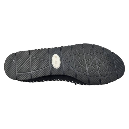 Балетки женские кожаные RIKEL 063 01 черные