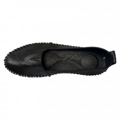 Балетки женские кожаные RIKEL 063 01 черные