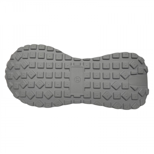 Кроссовки женские кожаные ALLSY 198531 серые