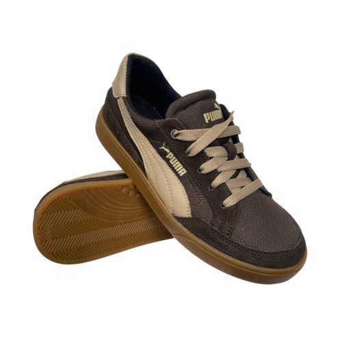 Кеды мужские текстильные ROADE STYLE C103817 25 шоколад замш