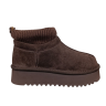 Угги жіночі замшеві UGG 390-2 brown хутро