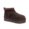 Угги жіночі замшеві UGG 390-2 brown хутро