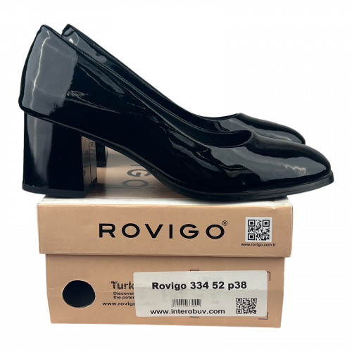 Туфли Женские кожаные ROVIGO 334 52 черный