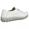 Мокасины женские кожаные ATO 527 05 белые