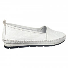 Балетки женские кожаные RIKEL 063 05 белые