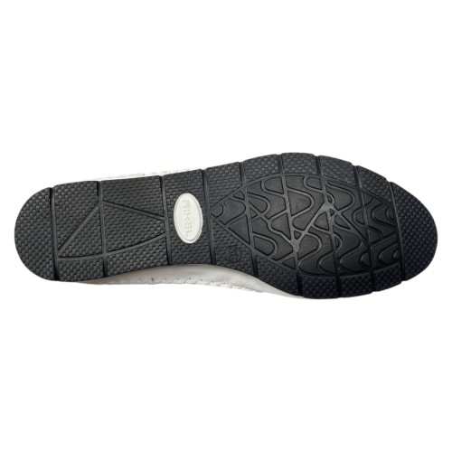 Балетки женские кожаные RIKEL 063 05 белые