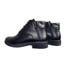 Черевики жіночі шкіряні BLESSO Б8 01 чорні байка