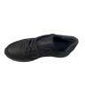 Мужские кроссовки кожаные CROSSAV 25-368/3 01 черные