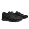 Мужские кроссовки кожаные CROSSAV 25-368/3 01 черные