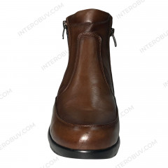 Ботинки Женские кожаные CANBERK BKY 019 коричневый