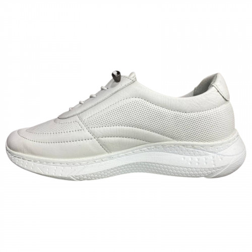 Кроссовки женские кожаные ATO 124 05 белые