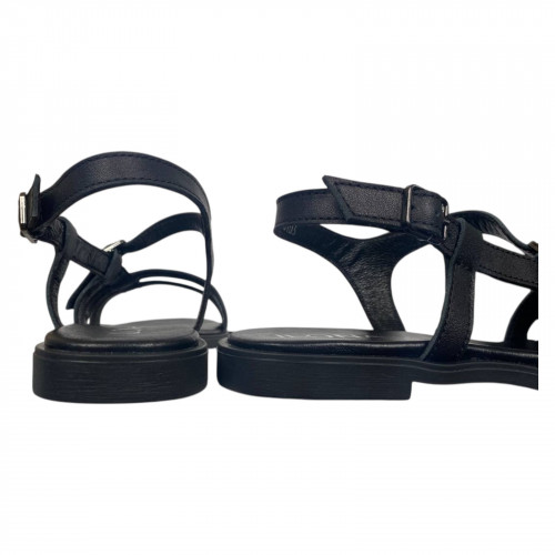 Босоножки женские кожаные ILONA 763/AR 01 черные