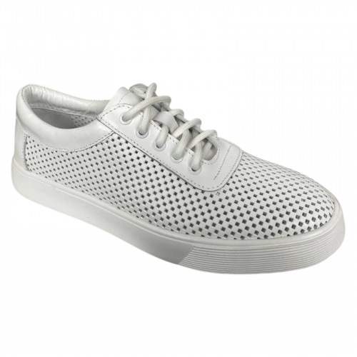 Кеды женские кожаные BLESSO 25 белые 