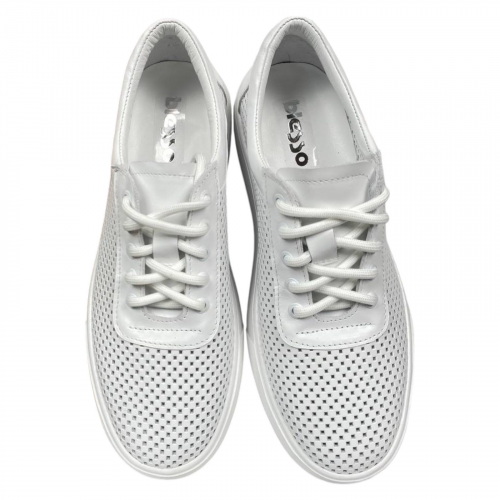 Кеды женские кожаные BLESSO 25 белые 