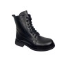 Черевики жіночі шкіряні BLESSO 2518 01 чорні байка