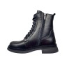 Черевики жіночі шкіряні BLESSO 2518 01 чорні байка