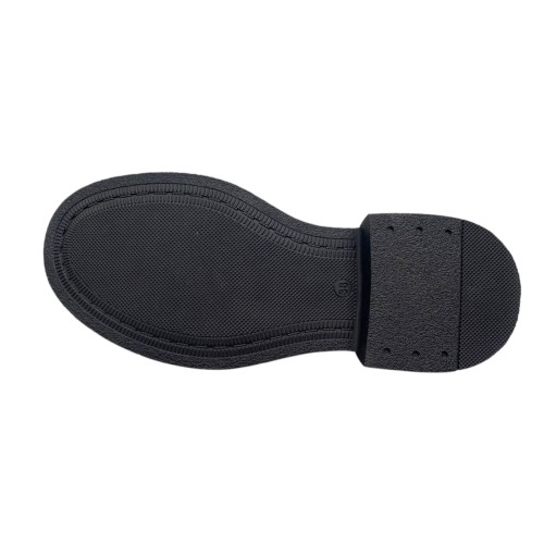 Черевики жіночі шкіряні BLESSO 2518 01 чорні байка