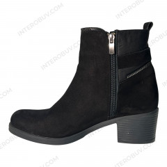 Ботинки Женские кожаные CANBERK BNT 921 9 (2252) siyah nubuk