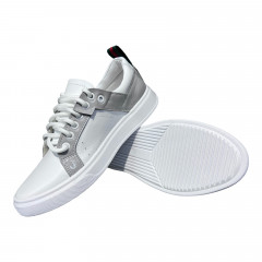 Кеды Женские кожаные TIFANI GUCCI серый 46