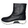Сапоги женские кожаные DITAS 317 K черный мех