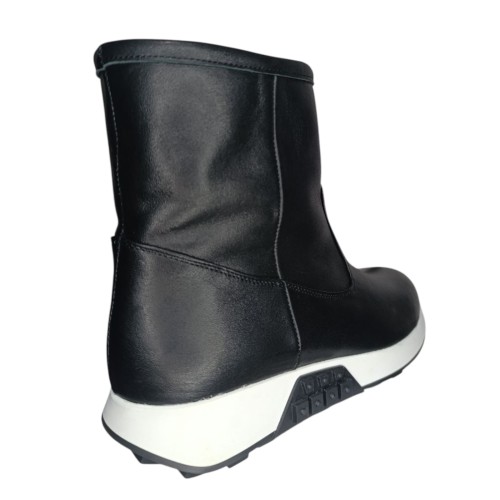 Сапоги женские кожаные DITAS 317 K черный мех