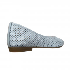 Балетки женские кожаные PRELLESTA 411 88 голубые