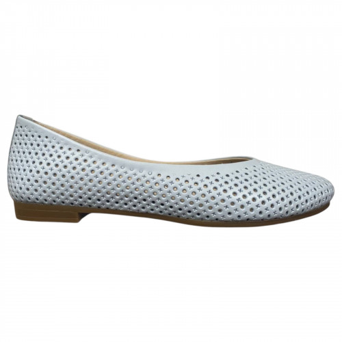 Балетки женские кожаные PRELLESTA 411 88 голубые