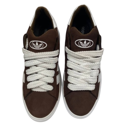 Кеди чоловічі шкіряні DENAR СAMPUS 1 25 коричневі білі