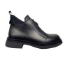 Черевики жіночі шкіряні BLESSO 2508 01 чорні байка