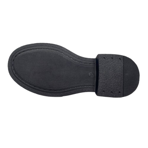 Черевики жіночі шкіряні BLESSO 2508 01 чорні байка