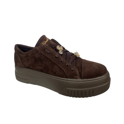 Кросівки жіночі замшеві DINO RICHI 444 25 шоколадні 