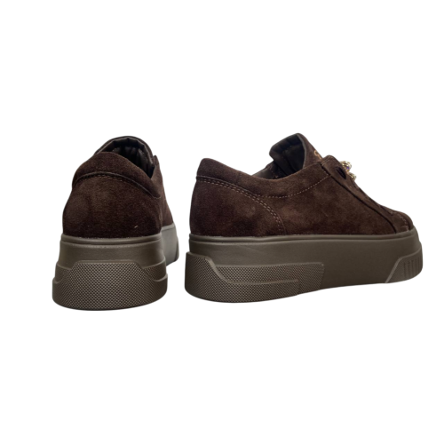 Кросівки жіночі замшеві DINO RICHI 444 25 шоколадні 