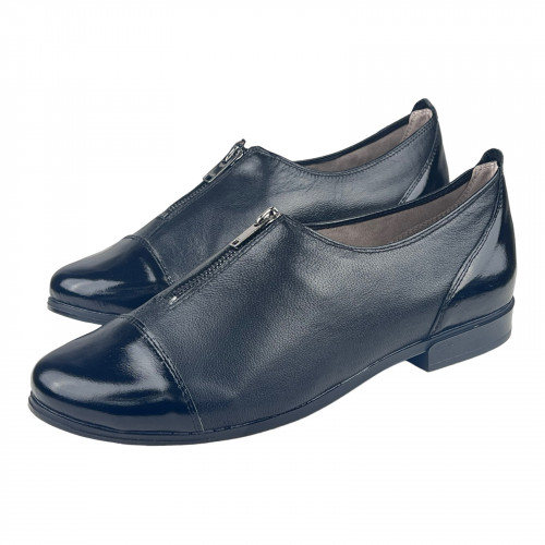 Туфли женские кожаные MADAM 5248-4 черный