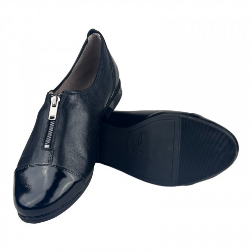 Туфли женские кожаные MADAM 5248-4 черный