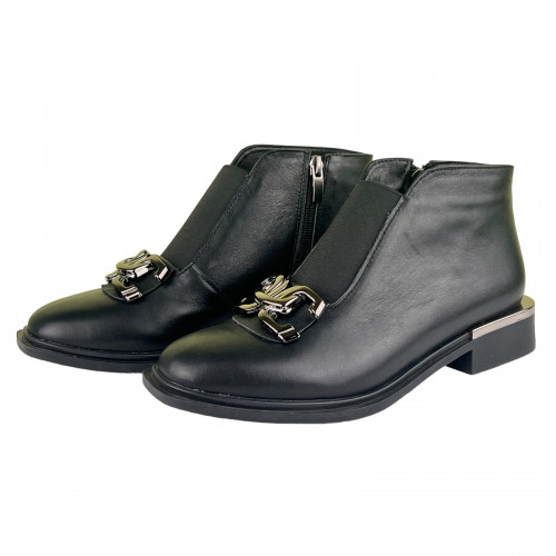 Ботинки Женские кожаные VLADEKS 1476 черный