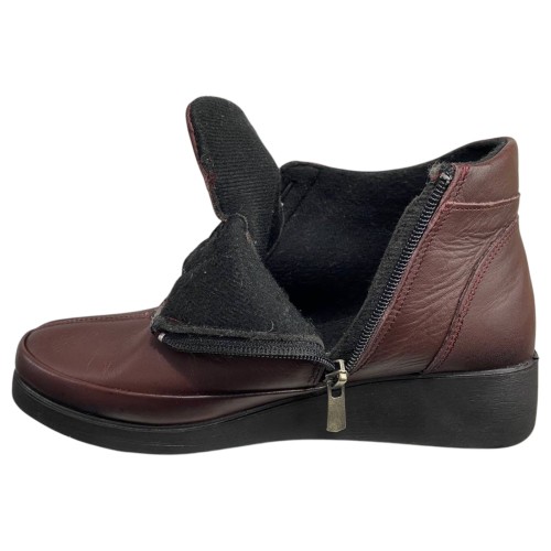 Черевии жіночі шіряні ATO 450 12 бордовий  байка 