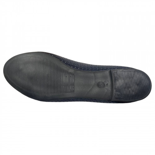 Балетки жіночі шкіряні PRELLESTA 411 01 чорні