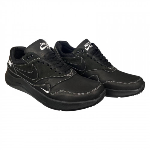 Кросівки чоловічі шкіряні DENAR N22 01 чорні