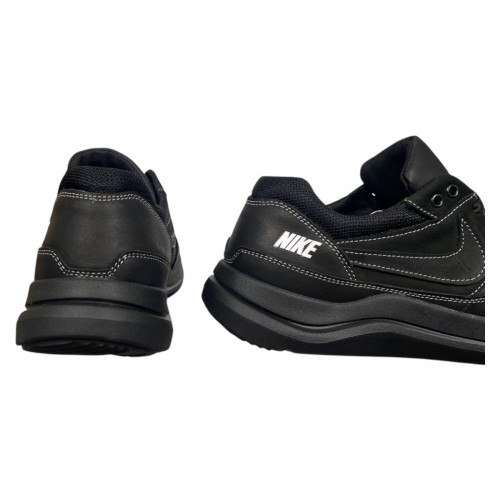 Кросівки чоловічі шкіряні DENAR N22 01 чорні