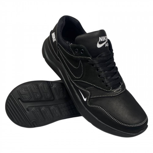 Кросівки чоловічі шкіряні DENAR N22 01 чорні