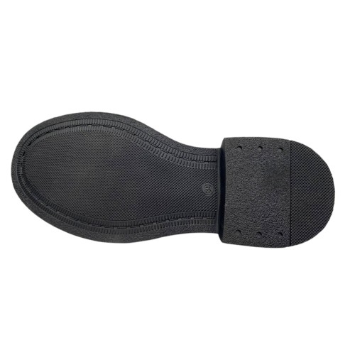 Черевики жіночі шкіряні BLESSO 2508 лак чорні байка