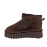 Угги жіночі замшеві UGG 260-5 brown хутро