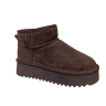 Угги жіночі замшеві UGG 260-5 brown хутро